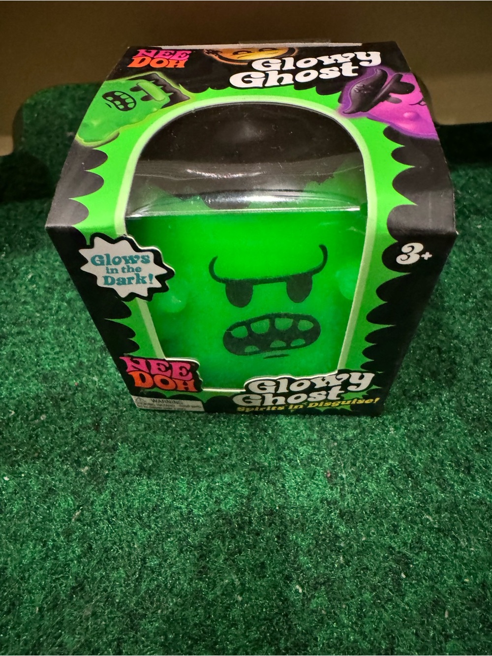 NeeDoh Glowy Ghost Glow-in-the-Dark - Green
